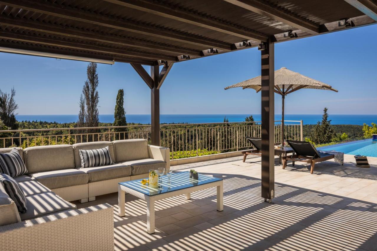 Luxury Villa Karmaniolos Fiskardo Kefalonia Exterior foto