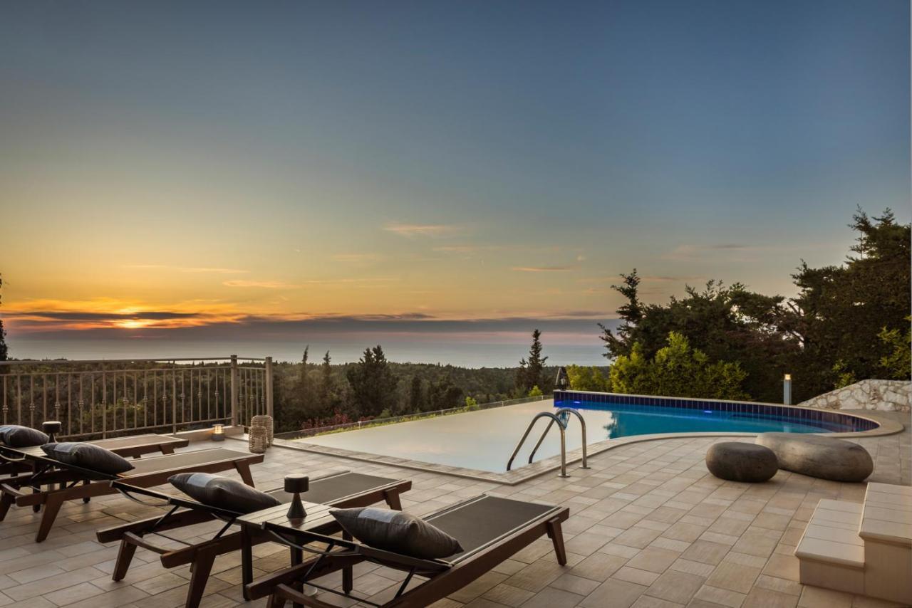 Luxury Villa Karmaniolos Fiskardo Kefalonia Exterior foto